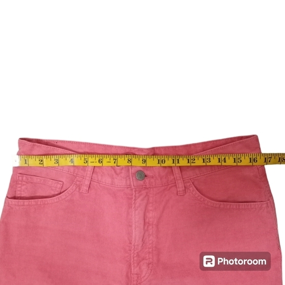 Lucky Brand Mid Rise Slim Fit Cropped Corduroy Jeans Size 12 - Picture 8 of 15